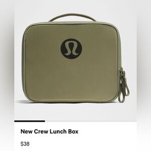 lululemon athletica NWT New Crew Lunch Box